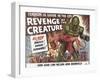 Revenge of the Creature, UK Movie Poster, 1955-null-Framed Art Print