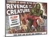 Revenge of the Creature, UK Movie Poster, 1955-null-Mounted Art Print