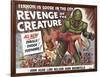 Revenge of the Creature, UK Movie Poster, 1955-null-Framed Art Print