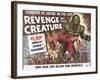 Revenge of the Creature, UK Movie Poster, 1955-null-Framed Art Print