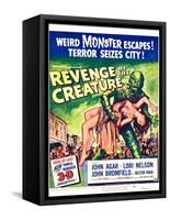 Revenge of the Creature-null-Framed Stretched Canvas