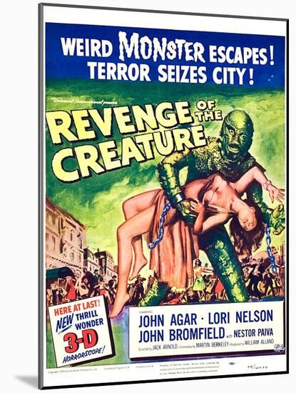 Revenge of the Creature-null-Mounted Art Print