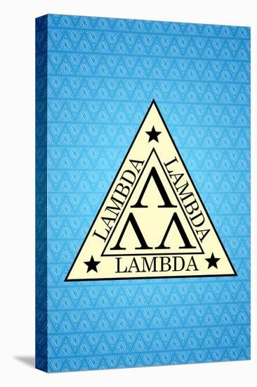 Revenge of the Nerds ?Movie Lambda Lambda Lambda Poster Print-null-Stretched Canvas