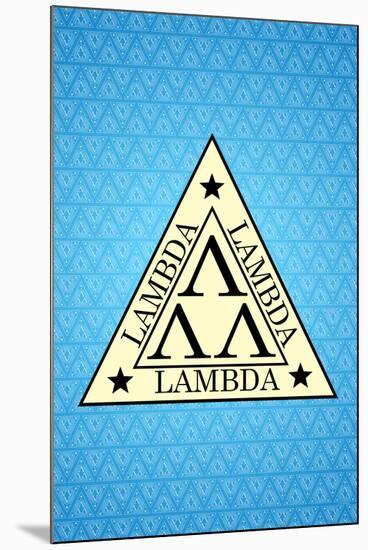 Revenge of the Nerds ?Movie Lambda Lambda Lambda Poster Print-null-Mounted Standard Poster