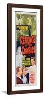 Revenge of the Zombies-null-Framed Art Print