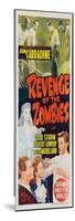 Revenge of the Zombies-null-Mounted Art Print