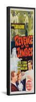 Revenge of the Zombies-null-Framed Art Print