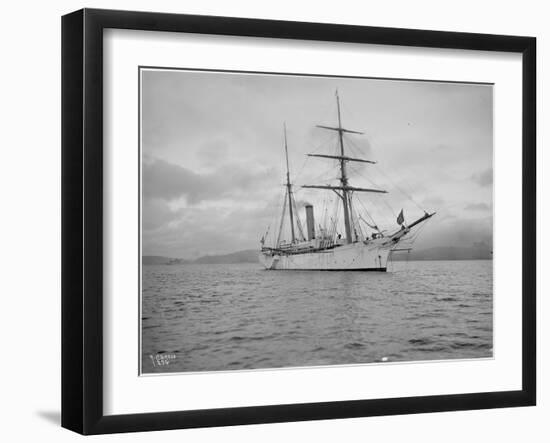 Revenue Cutter Rush, 1901-Asahel Curtis-Framed Giclee Print