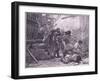 Revenue Cutters Capturing an American Smuggling Vessel-Paul Hardy-Framed Giclee Print