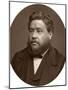 Reverand Charles Haddon Spurgeon, Pastor of the Metropolitan Tabernacle, 1880-Lock & Whitfield-Mounted Photographic Print