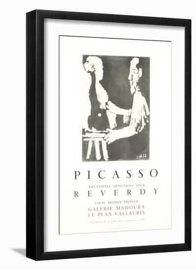 Reverdy 1967-Pablo Picasso-Framed Collectable Print