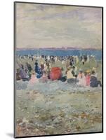 Revere Beach, 1896-Maurice Brazil Prendergast-Mounted Giclee Print