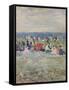 Revere Beach, 1896-Maurice Brazil Prendergast-Framed Stretched Canvas