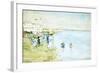 Revere Beach, Boston-Maurice Brazil Prendergast-Framed Giclee Print