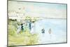 Revere Beach, Boston-Maurice Brazil Prendergast-Mounted Giclee Print