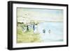 Revere Beach, Boston-Maurice Brazil Prendergast-Framed Premium Giclee Print