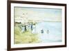 Revere Beach, Boston-Maurice Brazil Prendergast-Framed Giclee Print