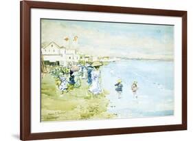 Revere Beach, Boston-Maurice Brazil Prendergast-Framed Giclee Print