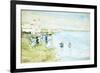 Revere Beach, Boston-Maurice Brazil Prendergast-Framed Giclee Print