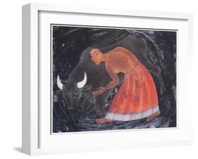 Reverencia, 2000-Juan Alcazar-Framed Giclee Print