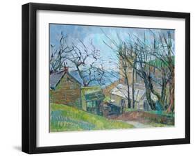 Reverend Hawker's Church at Morwenstow-Erin Townsend-Framed Giclee Print