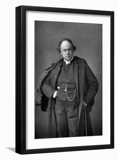 Reverend Hugh Reginald Haweis (1838-190), English Cleric and Writer, 1893-W&d Downey-Framed Photographic Print