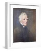 Reverend John Keble, 1876-George Richmond-Framed Giclee Print