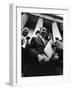 Reverend Martin Luther King Jr. Shaking Hands with Crowd at Lincoln Memorial-Paul Schutzer-Framed Premium Photographic Print