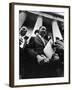 Reverend Martin Luther King Jr. Shaking Hands with Crowd at Lincoln Memorial-Paul Schutzer-Framed Premium Photographic Print