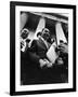 Reverend Martin Luther King Jr. Shaking Hands with Crowd at Lincoln Memorial-Paul Schutzer-Framed Premium Photographic Print