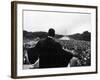 Reverend Martin Luther King Jr. Speaking at 'Prayer Pilgrimage for Freedom' at Lincoln Memorial-Paul Schutzer-Framed Premium Photographic Print