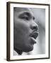 Reverend Martin Luther King Jr. Speaking at Prayer Pilgrimage for Freedom'-Paul Schutzer-Framed Premium Photographic Print