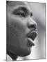 Reverend Martin Luther King Jr. Speaking at Prayer Pilgrimage for Freedom'-Paul Schutzer-Mounted Premium Photographic Print