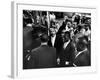 Reverend Martin Luther King Jr. with Freedom Riders Boarding Bus for Jackson-Paul Schutzer-Framed Premium Photographic Print