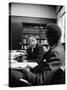 Reverend Martin Luther King Talking with Visiting African Leader Kenneth Kaunda-Alfred Eisenstaedt-Stretched Canvas