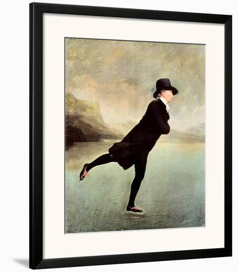 Reverend Robert Walker Skating on Duddin-Sir Henry Raeburn-Framed Art Print