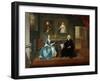 Reverend Streynsham Master and His Wife, Margaret of Croston, Lancashire, 1743-44-Arthur Devis-Framed Giclee Print