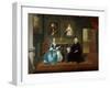 Reverend Streynsham Master and His Wife, Margaret of Croston, Lancashire, 1743-44-Arthur Devis-Framed Giclee Print