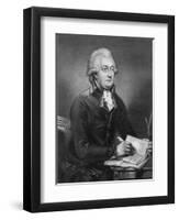 Reverend Thomas Clarkson, M.A. (1760-1846) Engraved by John Young (1755-1825) 1789-Carl Frederik van Breda-Framed Giclee Print