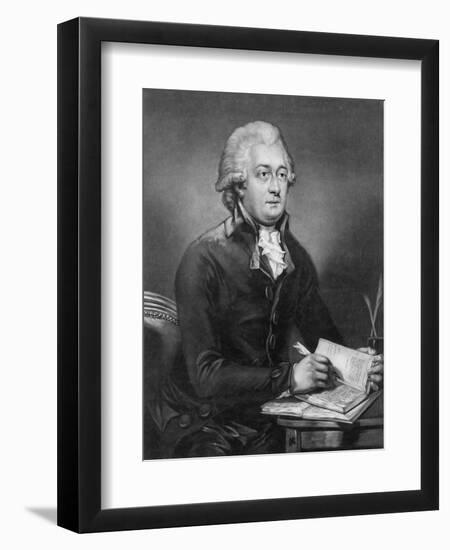 Reverend Thomas Clarkson, M.A. (1760-1846) Engraved by John Young (1755-1825) 1789-Carl Frederik van Breda-Framed Giclee Print