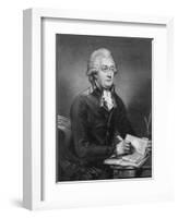 Reverend Thomas Clarkson, M.A. (1760-1846) Engraved by John Young (1755-1825) 1789-Carl Frederik van Breda-Framed Giclee Print