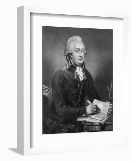 Reverend Thomas Clarkson, M.A. (1760-1846) Engraved by John Young (1755-1825) 1789-Carl Frederik van Breda-Framed Giclee Print