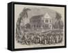 Reverend W Knibb's Funeral, Jamaica-null-Framed Stretched Canvas