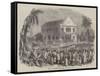 Reverend W Knibb's Funeral, Jamaica-null-Framed Stretched Canvas