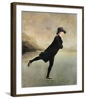 Reverend Walker Skating-Sir Henry Raeburn-Framed Art Print