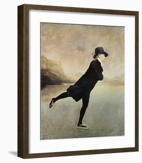 Reverend Walker Skating-Sir Henry Raeburn-Framed Giclee Print