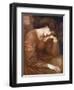 Reverie, 1868-Dante Gabriel Rossetti-Framed Giclee Print