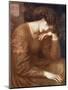 Reverie, 1868-Dante Gabriel Rossetti-Mounted Giclee Print