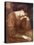 Reverie, 1868-Dante Gabriel Rossetti-Stretched Canvas