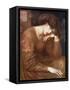 Reverie, 1868-Dante Gabriel Rossetti-Framed Stretched Canvas